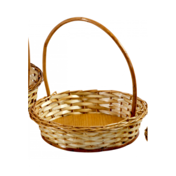 Cesta redonda vime 27cm
