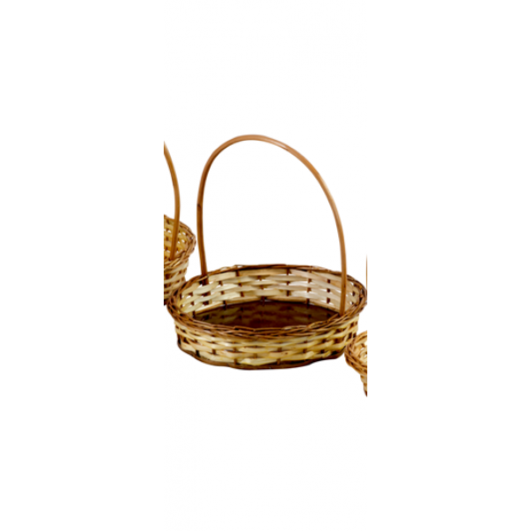 Cesta redonda vime 30cm