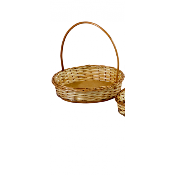 Cesta redonda vime 32cm