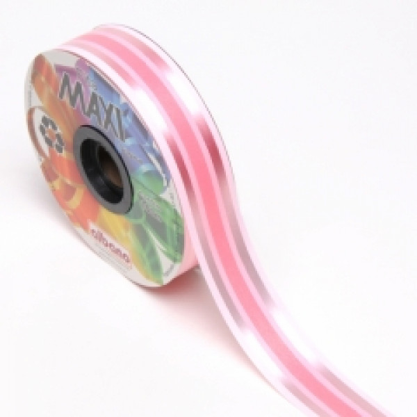 Fita Maxi 100m rosa decorado