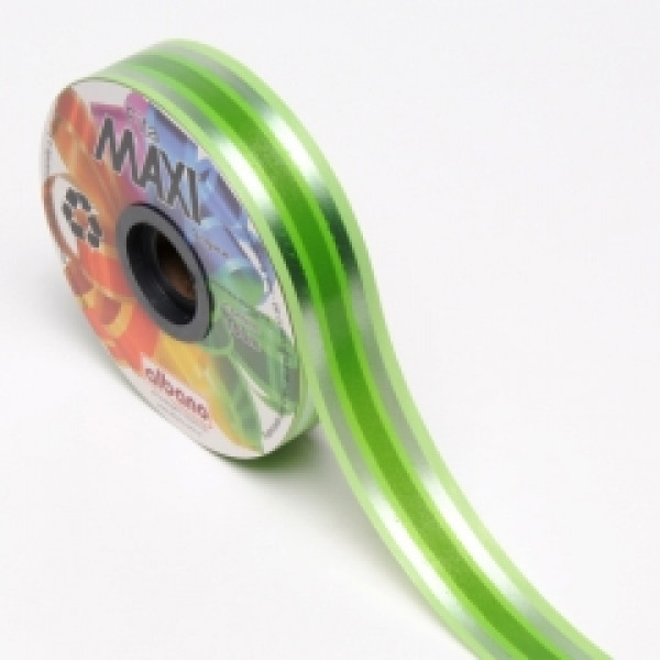 Fita Maxi 100m verde decorado