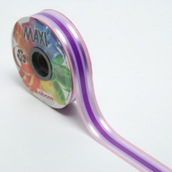 Fita Maxi 100m lilas decorada