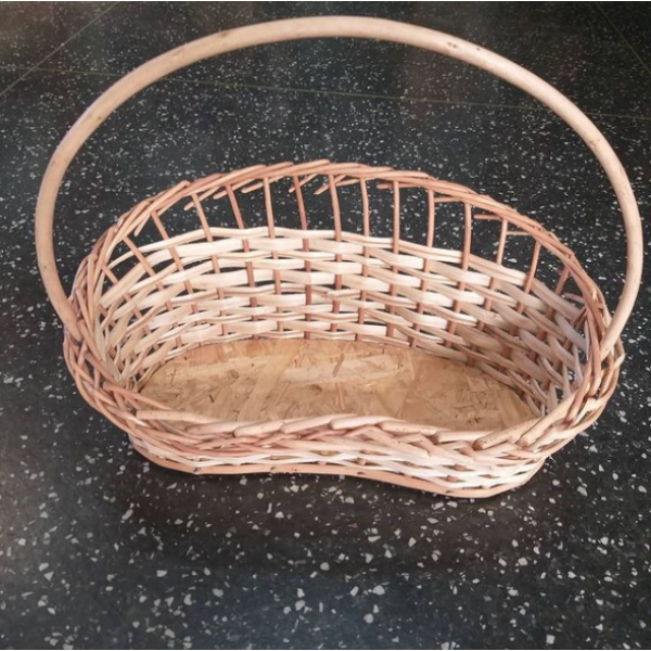Cesta amendoim  vime P 31x14 cm