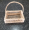 Cesta retangular palha 27x19x8cm P