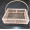 Cesta retangular palha 40x31x13 cm G