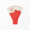 Bouquet Taça Love Heart 48cmx42cmx12cm 25pc Vermelho/Ouro