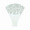 Bouquet Taça Floreada 48cmx42cmx12cm 25pc Branco