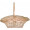 cesta clássica vime  22x16x8 p