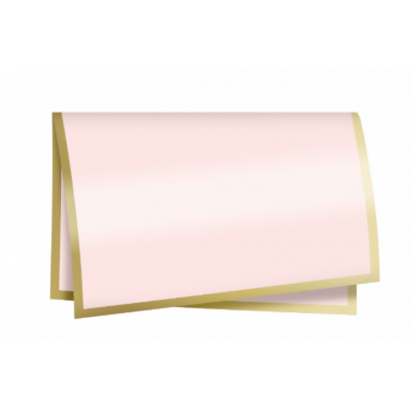 Poli New Classic 67cmx67cm 50fls Rosa/Ouro