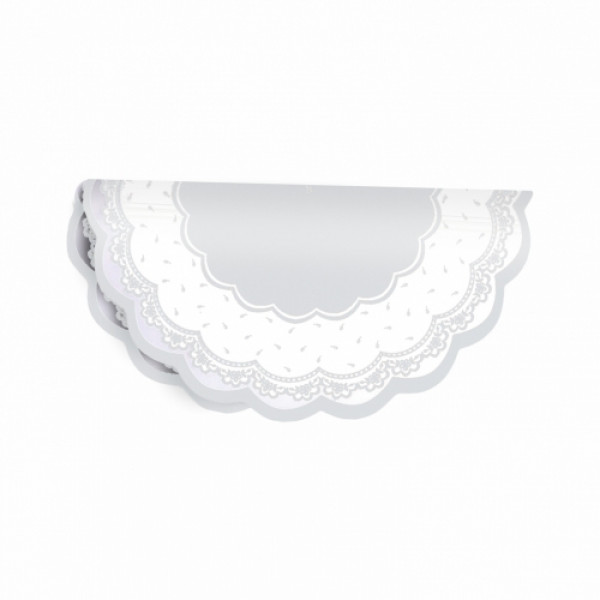 Poli Redondo Paris VTO 100fls Branco